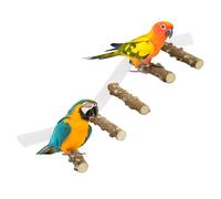 Bird Perches for Cage | Playstand for Cockatiel - Multifunctional Suction Cup Bird Cage Perch for Parrot, Parakeet, Cockatiel, Conure