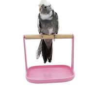 Bird Perches for Cage - Removable Training Perch Stable Design | Safe Portable Stand Tabletop Bird Toys for Home Breeding or Pet Shop