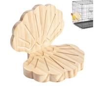 Bird Perches for Cage | Wooden Bird Resting Stand | Cockatoo Resting Perch | for Parrot Finch Parakeet Cockatiel Cockatoo Lovebird Conure Canary
