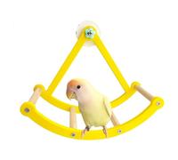 Bird Perches for Cage Wooden Bite-Resistant Sparrow Exercise Wheel