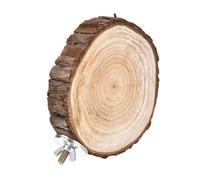 Bird Perches, Natural Wooden Stand Playground Round Pet Jumping Board