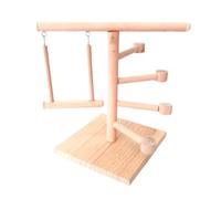 Bird Playground | Safe Cockatiel Toys Wood Parakeet Playground - Multifunctional Perch, Natural Bird Toys For Beginners, Home Users, Business Users