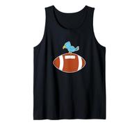 Bird Plays American Football Tank Top