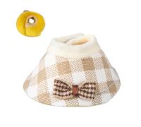 Bird Plucking Collar - Adjustable Neck Cone, Recovery Guard for Parrots | Soft Protective Ring for Quaker Parrot Monk Parakeets Sun Conures Cockatiels Healing Aid for Birds