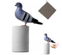 Bird Poop Soap Dispenser, Pigeon Soap Dispenser Poop Automatic Touchless Foaming SoapDispenser, Bird SoapDispenser with Smart Sensor for Bathroom Kitchen Sink Hand Washing (A)