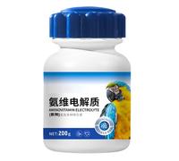 Bird Powder Digestive Support - 200g Natural Gut Health Supplement | Boost Daily Nutrition for Parrots, Cockatiels & Pet Birds | Energy, Growth &