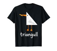 Bird Pun Triangull Triangle Seagull Funny Beach Fry Thief Value Graphic T-Shirt