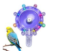 Bird Puzzle Toy - Foraging Feeder with Wheel for Cockatiels and Parakeets | Interactive ABS Play Toy for Chickens and Parrots - Mental Stimulation Game.This feeder is ideal for children