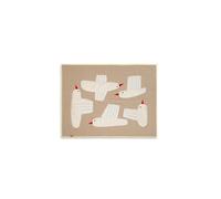 Bird Quilted Rug Sand