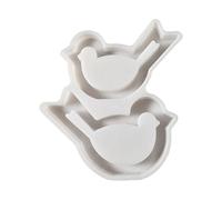 Bird Resin Mould - Hollow Bird Mould Made of Plaster as a Centrepiece for Crafts - Epoxy Resin Casting Mould, as Table Decoration for Parties, Celebrations, Weddings or the Home
