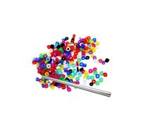 Bird Ring Leg Bands for Parrot Finch Canary Diameter 3mm 4mm 5mm Bird Foot Ring,Mixing,5mm - 200Pcs