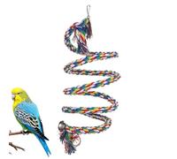 Bird Rope Interactive Colourful Swings as a Toy Bird Cage Perch and Swing for Budgies Conures Canaries for Climbing and Playing