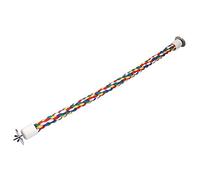 Bird Rope Standing Perch, Bird Parrot Colorful Cotton Rope Standing Perch Bird Bungee Toy
