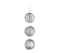 Bird Scare Wind Spinners - 3D Round Winds Spinner for Outdoor Garden | Mirror Birds Reflectors for Porch Patio Balcony Deck Window Hanging with Motion for Bird