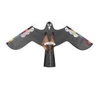 Bird Scarer Hawk Kite - Starling Scaring Device,Bird Scarer Flying Eagle Kite,for Farm Orchard Vineyard Garden Yard Backyard Lawn Crops Farmers Gardeners Fruit Growers Agricultural Producers