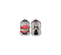 Redwood Leisure Redwood Squirrel-Proof Metal Seed Bird Feeder - Grey