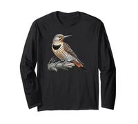 Bird Series. Northern Flicker. Long Sleeve T-Shirt