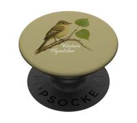 Bird Series. Western Flycatcher. PopSockets Adhesive PopGrip