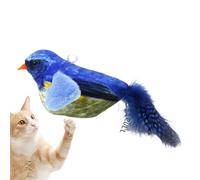 Bird Shaped Cat Toy - Cat Toy with Feathers | Cat Exercise Toys | Floppy Bird Cat Toys - Cat Wand Toys, Cat Tree, Tower