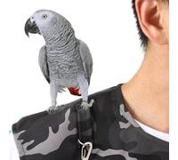 Bird Shoulder Guards - Denim, 19.69 Inch, Shoulder Wrap For Birds, Shoulder Protector For Birds Excrement | Durable Bracelet Holder, Comfortable Reusable Design P