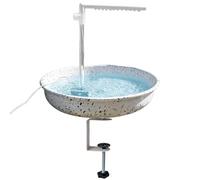 Bird Shower Fountain, Automatic Bird Bath Feeder, Parakeet Water Bath Tray,