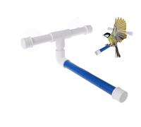 Bird Shower Perch, Bird Perch Stand Toy with Suction Cup, Wall Mount Standing Rack, Parrot Cage Accessories Bath Toys for Parakeet, Cockatiel, Lovebirds