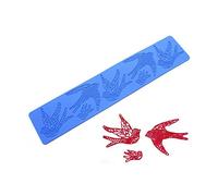 Bird Silicone Mold 3D Cupcake Fondant Lace Pad Cake Silicone Mold Embossing Mat Fondant Cake Decorating Mold Sugar Lace Pad Baking Tools