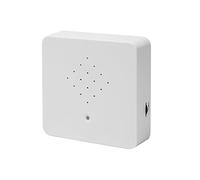 Bird Singing Sound Box White 12 cm Bird Singing Speaker with Motion Sensor Bird Decoration Tweet Sound Box Relaxing Spa Wellness Sound Box
