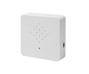 Bird Singing Sound Box White 12 cm Bird Singing Speaker with Motion Sensor Bird Decoration Tweet Sound Box Relaxing Spa Wellness Sound Box