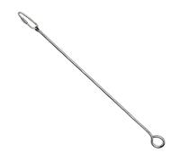 Bird Skewer Food Holder Hanging Feeding Tool Treat Holder Stick Feeders Toy For Fruit Vegetable For Parrots Small Animal Bird Food Parakeets Cage Hanging Stainless Steel Fruit Vegetable Stick Skewer