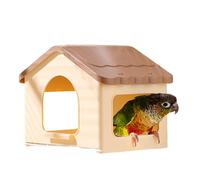 Bird Sleeping Hut - Parrot Nest Hut | Professional Extendable Nesting Box for Winter, Robust Hiding Resting Station, Decoration for Indoor Aviary Furniture, Reliable The