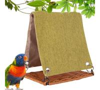 Bird Sleeping Nest - Imitate Rattan Parrot Swing Bed, Resting Shelter | Cage Hammock for Pets, Budgies and Lovebirds Small Birds Inside the E