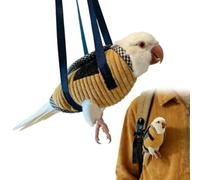 Bird Sling Carrier Bag, Soft Bird Flight Suit for Cockatiel & Conure，XL