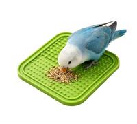 Bird Slow Feeder Mats | Interactive Puzzle Enrichment Feeding Mat,Bird Enrichment Toys | for Parakeet Cockatiel Conure Budgies Parrots Cage Ground Indoor Outdoor