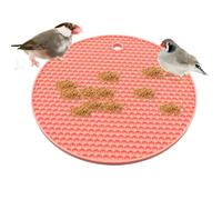 Bird Slow Maker - Budgie Mat | Puzzle Feeder Mat | Silicone Bird Slow Feed Mattes