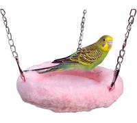 Bird Soft Nest Hanging Hammock Bed Toy for Parrot Parakeet Cockatiel Conure Lovebird Finch Canary Budgie Hamster Rat Gerbils Cage Perch (S)