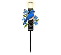 Bird Solar Light - Waterproof Decorative Cemetery Garden Stake Lamp