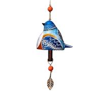 Bird Song Bell Courtyard Decoration Hanging Bird Wind Chime Outdoor Ornament Pendant for Garden Patio Balcony Home Decor Hanging Wind Chime