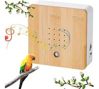 Bird Speaker, Chirping Sound Machine, Natural Bird Sounds Box, Wooden Decorative Nature Sound Speaker for Bathroom, Spa, Guest, Toilet and Relaxation