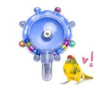 Bird Spinner Wheel - Food Seeking Spinner Toy | Interactive Cockatiel Toy for Domestic Birds | Suitable for Parakeets, Indoor Outdoor Use in Patio, BA