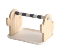 Bird Stand, 5-in-1 Interactive Activity Toy, Bird Perch with Toy and Tray, for Budgies, Cockatiels, Lovebirds and Large Parakeets