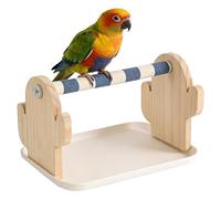 Bird Stand, 5-in-1 Interactive Toy Cage and Pet Accessories Stand for Cutting Nails and Play for Nymphs Agapornis Budgies and Canaries for Training and