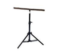 Bird Stand - 60cm Tripod Based Perch Habitat Compact Training Game Structure Portable Bird Exercise Station | Activity Setup Kit For Amo