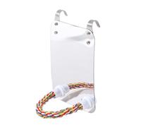 Bird Stand Perch with MirrorBird Mirror Toy Parrot Mirror Perch Bird Bite Toy with Rope for Budgie Parakeet Cockatiels Lovebird Budgie Cage Cage Accessories