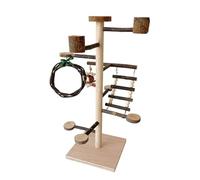 Bird Standing Perches & Ladder Gym Playstand Toy Birdcages Chewing Toy Swing Parrot Birdcages Entertainment Bird Climbing