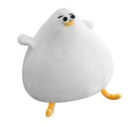 Bird Stuffed Animal, Cartoon Bird Plush Pillow, Portable Big-Eyed Cushion, Compact Soft Toy Doll, Cuddly Companion for Boys, Girls Bedroom, Livingroom, Decoration, Sofa and Bed, White