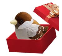 Bird Stuffed Animal - Inspired Textile Creation with Compact Proportions, Handheld Snuggle Figure, Interior Styling Accent, Calming Presence Leisure Buddy | for Bedroom Sofa Vehicle Wi