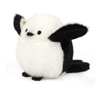 Bird Stuffed Animal Realistic Cute Tit Bird Plush Backpack Pendant Simulation 4.3" Toy Plush Suitable Christmas Birthday Valentine's Day Gift for Kids