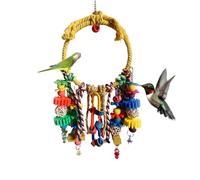 Bird Swing Bird Seat Ring Swing Accessories - Pet Accessories Cake Stuff | Movement Climbing Toys for Bird Cage Zutons, Canary Bird Budgies i