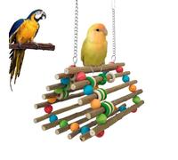 Bird Swing for the Cage Climbing Branch Made of Wood for Cage for Climbing